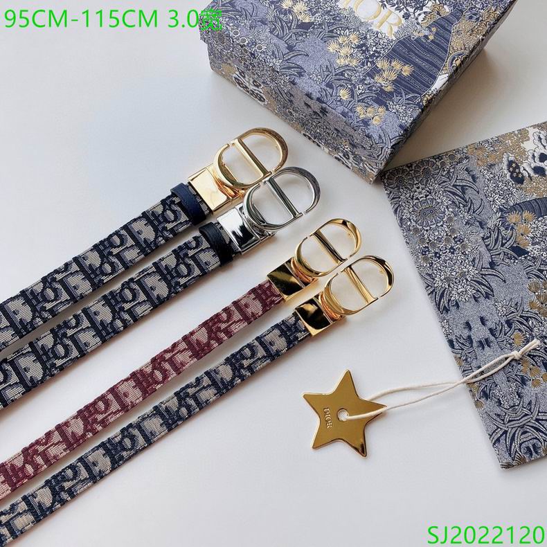 Dior Belt 30mmX95-115cm 7d30